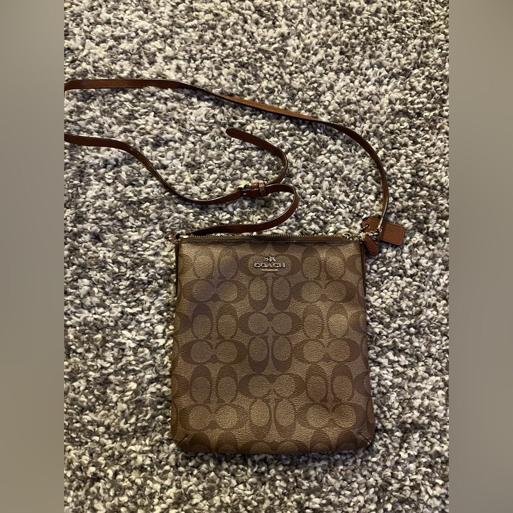 COACH Monogram Messenger bag